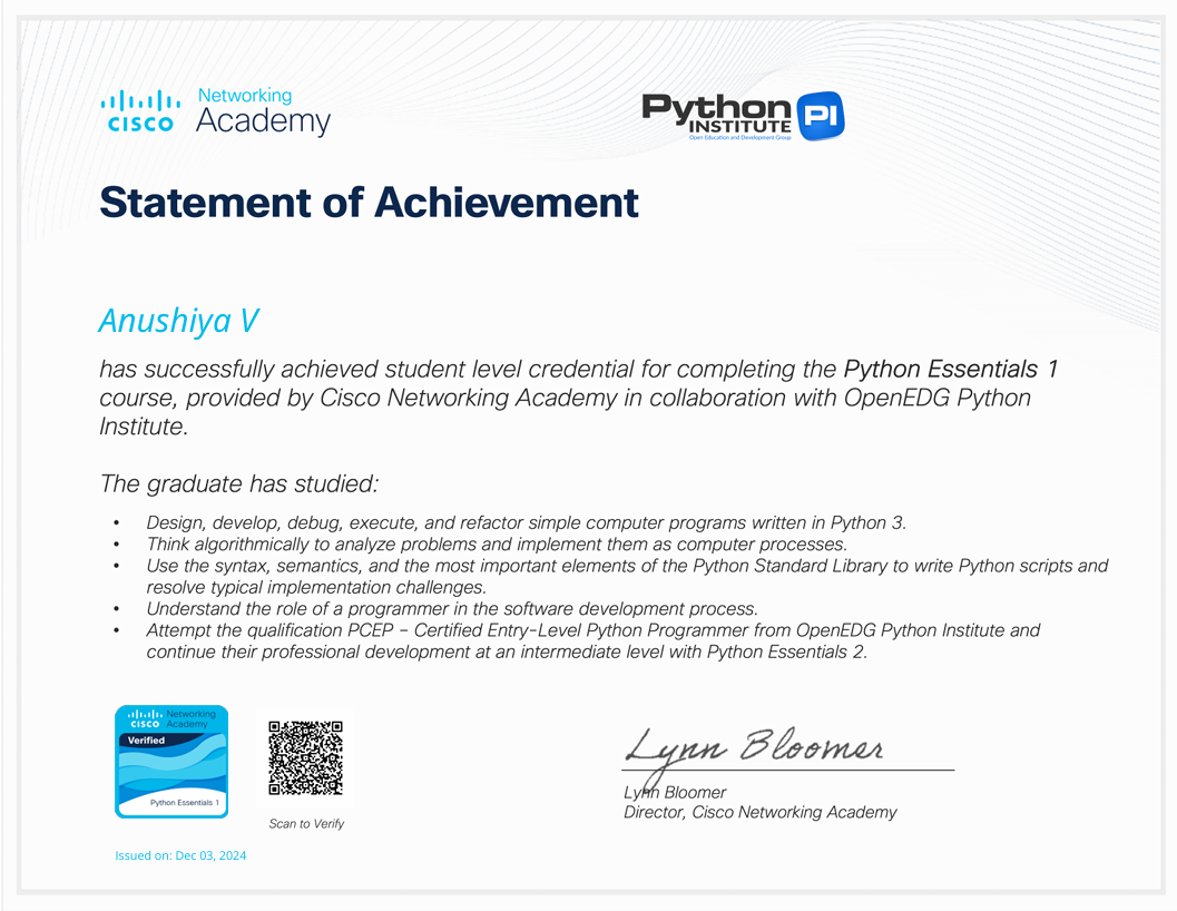 Python Connectivity Sql Image Anushiya V | Aspiring Data Analyst